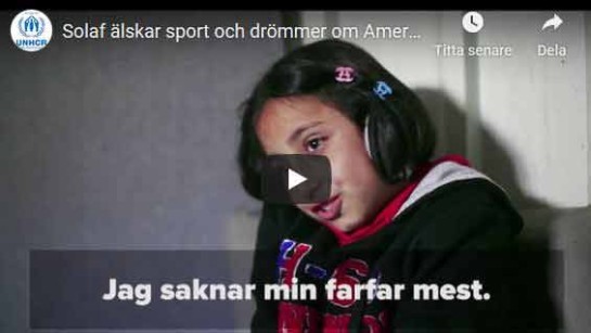 Solaf älskar sport och drömmer om Amerika