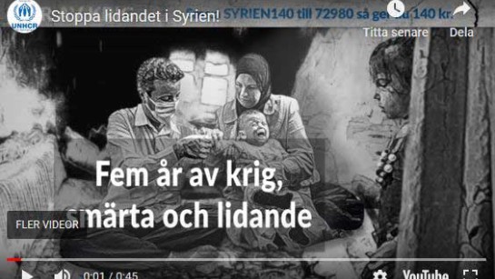 Kriget i Syrien. En dyster årsdag 2016.